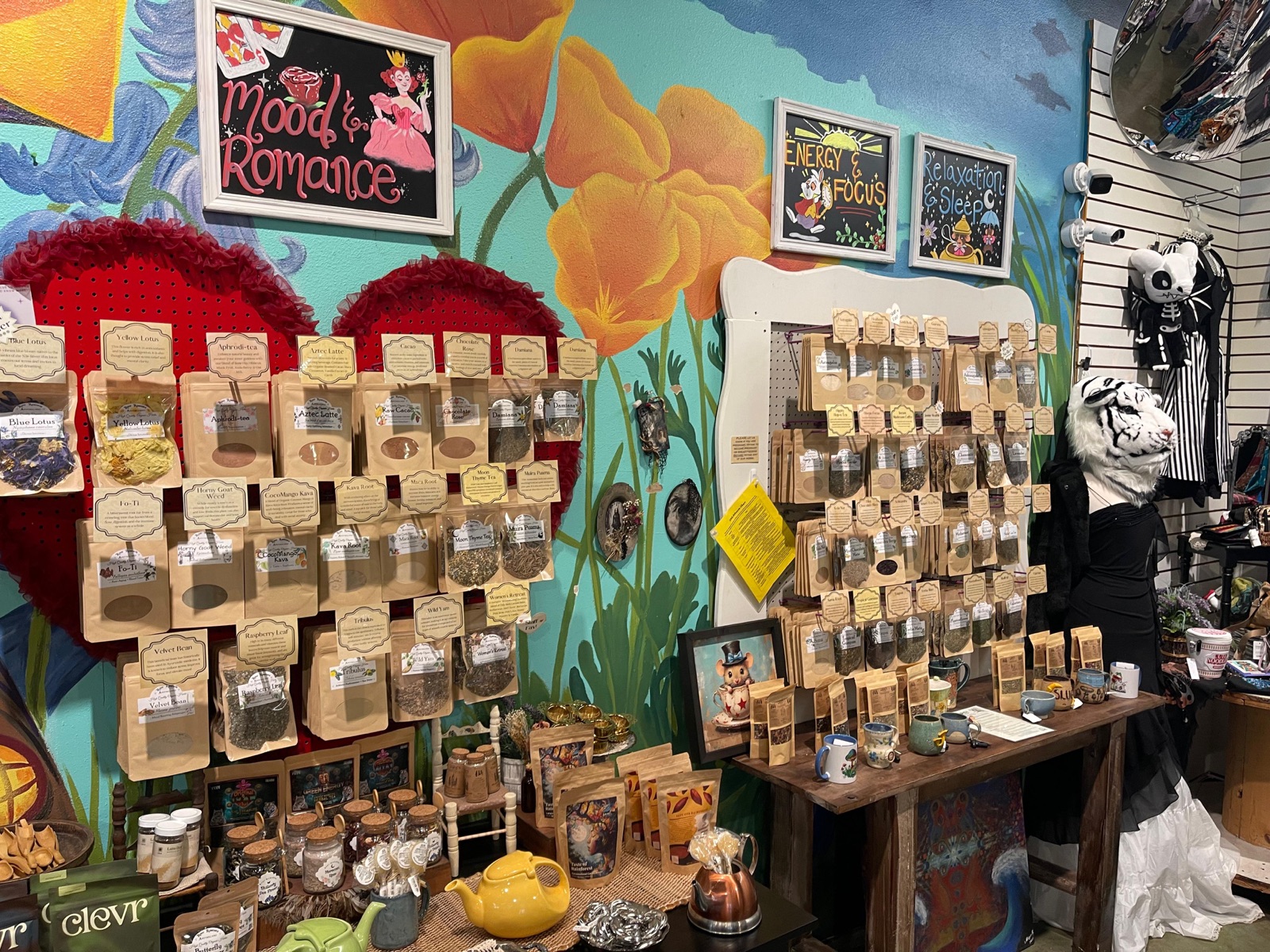 Agroverse ceremonial cacao on the shelves at Go Ask Alice